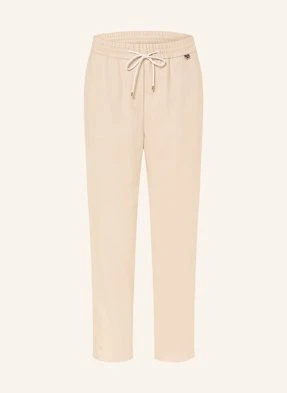 Marc Cain Spodnie 7/8 Rhodos W Stylu Dresowym beige