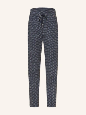 Marc Cain Spodnie 7 / 8 Rhodos W Stylu Joggingowym blau