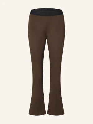 Marc Cain Spodnie Bootcut Frederica braun 699 dark wood