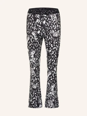 Marc Cain Spodnie Bootcut Frederica schwarz 900 black new