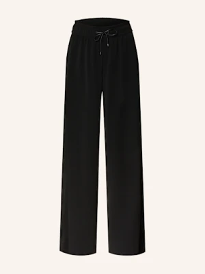 Marc Cain Spodnie Dżersejowe Wedi schwarz