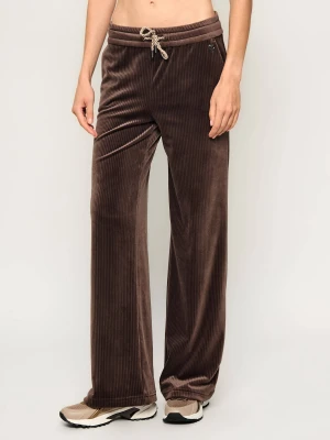 Marc Cain Spodnie dresowe | Relaxed fit brązowy