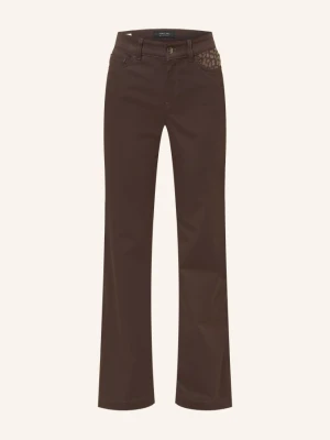 Marc Cain Spodnie Faro braun 698 after dark