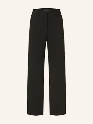 Marc Cain Spodnie Fendou schwarz