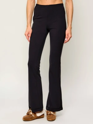 Marc Cain Spodnie | flare fit czarny