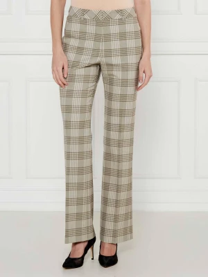 Marc Cain Spodnie | flare fit | z dodatkiem wełny