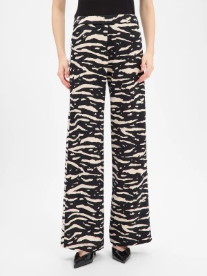 Marc Cain Spodnie Kobiety czarny|beżowy,