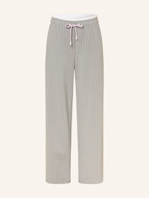 Marc Cain Spodnie Marlena Washington Z Materiału Dresowego grau