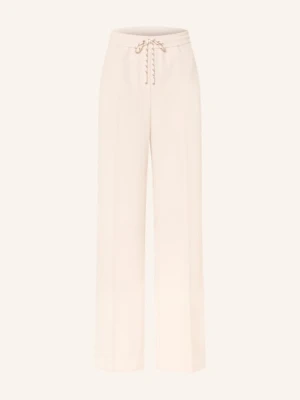 Marc Cain Spodnie Marlena Welkom Z Materiału Dresowego beige
