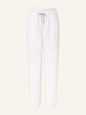 Marc Cain Spodnie Ranchi Z Lnem beige