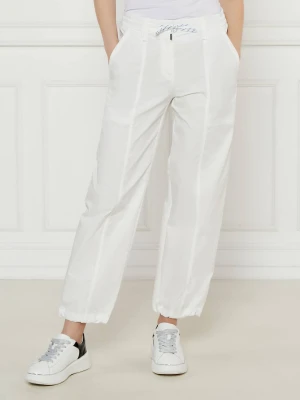 Marc Cain Spodnie | Relaxed fit biały