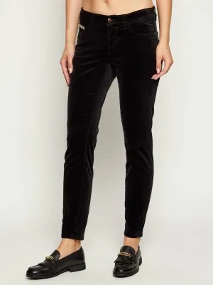 Marc Cain Spodnie SILVI | Slim Fit | low waist