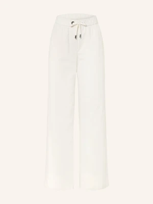 Marc Cain Spodnie Sztruksowe Washington weiss