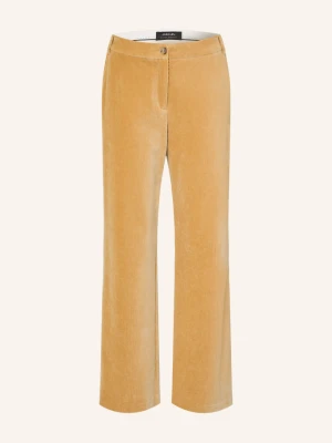 Marc Cain Spodnie Typu Marlena Marki Wukari Z Sztruksu braun 620 tannin