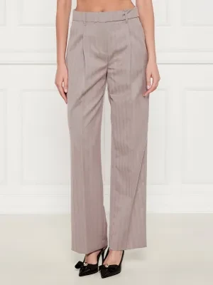 Marc Cain Spodnie WASCO | Relaxed fit | z dodatkiem wełny