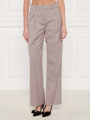Marc Cain Spodnie WASCO | Relaxed fit | z dodatkiem wełny