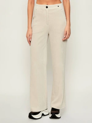 Marc Cain Spodnie WELKOM | Relaxed fit | high waist | sztruks