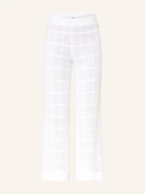 Marc Cain Spodnie Welkom Z Siateczki weiss