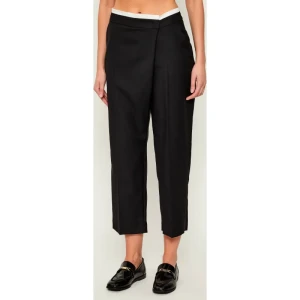 Marc Cain Spodnie WELS | Loose fit | z dodatkiem wełny