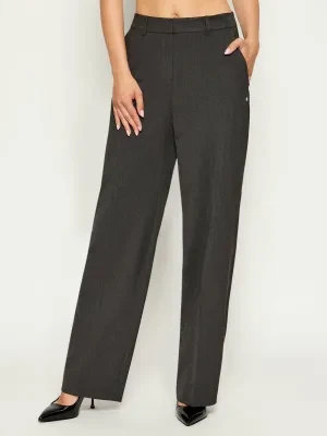 Marc Cain Spodnie WUKARI | Relaxed fit | high waist