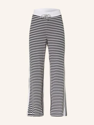 Marc Cain Spodnie Z Dzianiny blau