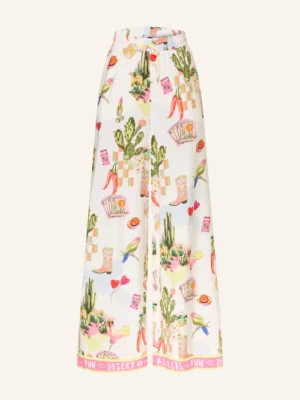 Marc Cain Spodnie Z Marle Willmar weiss