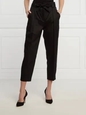 Marc Cain Spodnie z paskiem | Loose fit