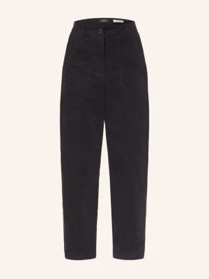 Marc Cain Spodnie Z Sztruksu Ruma blau 394 navy