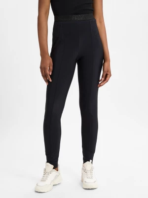 Marc Cain Sports Legginsy Kobiety czarny jednolity,