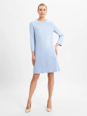 Marc Cain Sukienka damska Kobiety niebieski jednolity,