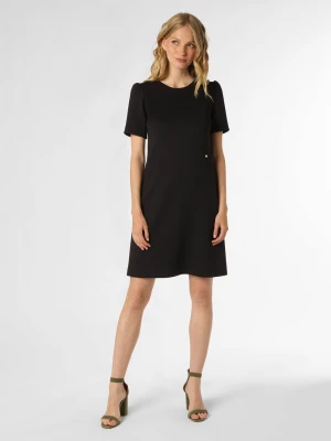 Marc Cain Sukienka damska Kobiety Sztuczne włókno czarny,