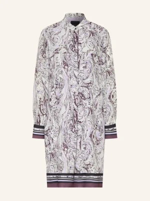 Marc Cain Sukienka grau 724 purple rose