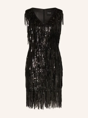 Marc Cain Sukienka Koktajlowa schwarz