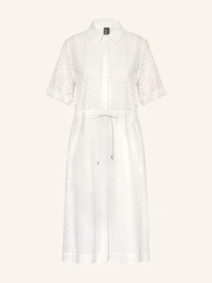Marc Cain Sukienka Koszulowa weiss