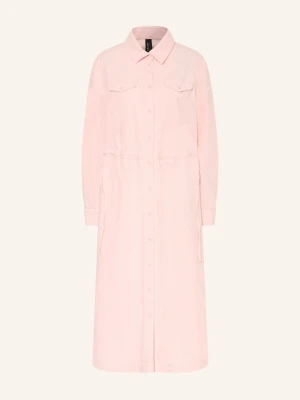 Marc Cain Sukienka Koszulowa Z Sztruksu rosa 208 chalk pink