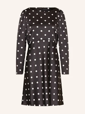 Marc Cain Sukienka Satynowa schwarz