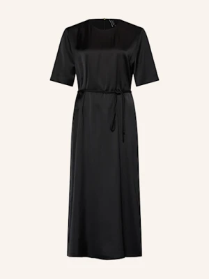 Marc Cain Sukienka Satynowa schwarz