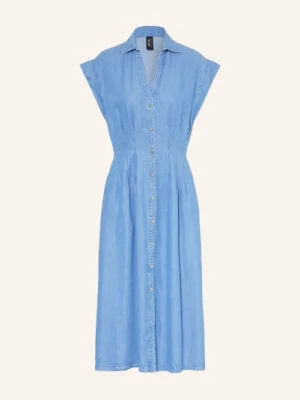Marc Cain Sukienka W Stylu Jeansowym blau