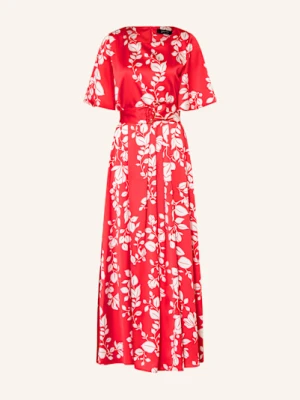 Marc Cain Sukienka Wieczorowa Z Satyny rot