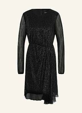 Marc Cain Sukienka Z Błyszczącą Przędzą schwarz
