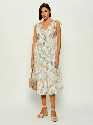 Marc Cain Sukienka | z dodatkiem jedwabiu