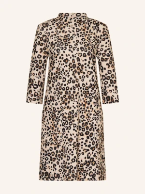 Marc Cain Sukienka Z Dżerseju Z Rękawami 3/4 beige