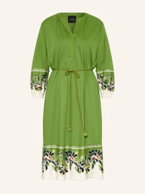 Marc Cain Sukienka Z Dżerseju Z Rękawami 3/4 gruen