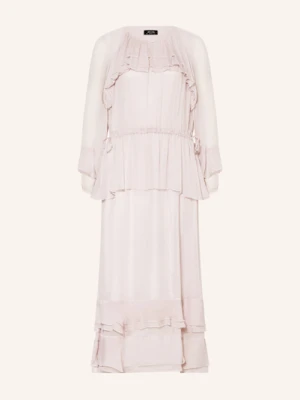 Marc Cain Sukienka Z Falbankami beige