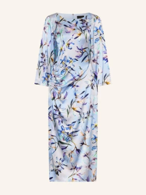 Marc Cain Sukienka Z Jedwabiu blau