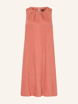 Marc Cain Sukienka Z Lnu rot