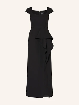 Marc Cain Sukienka Z Wolantami schwarz