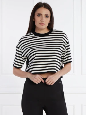 Marc Cain Sweter | Cropped Fit biały