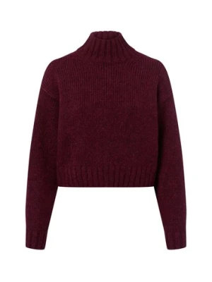 Marc Cain Sweter damski z dzianiny z zawartością alpaki Kobiety Wełna czerwony,