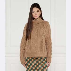 Marc Cain Sweter | Oversize fit | z dodatkiem wełny